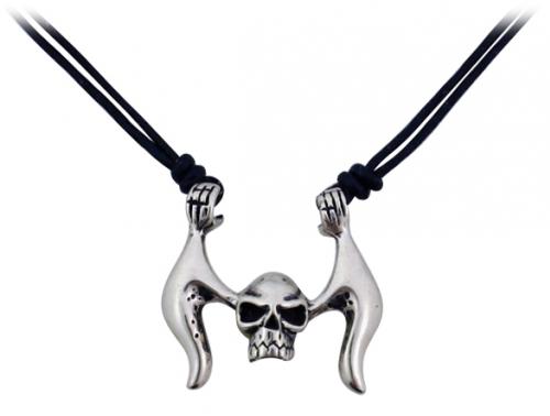 The bull skull pendant