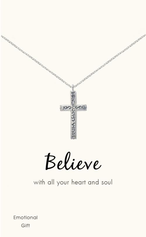 Cross silver pendant