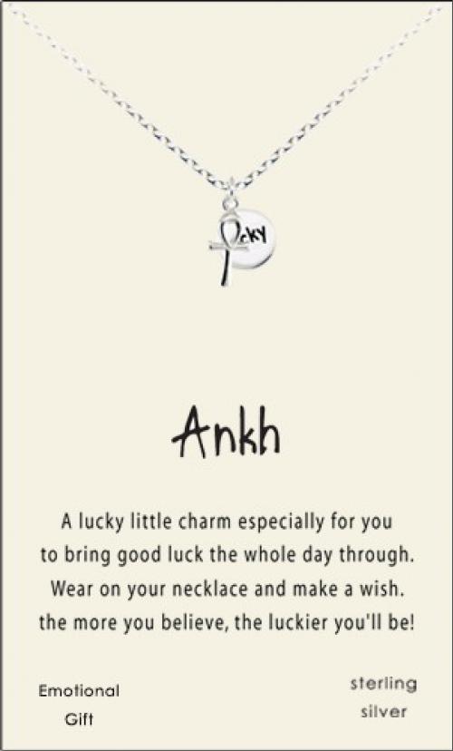 Ankh silver pendant