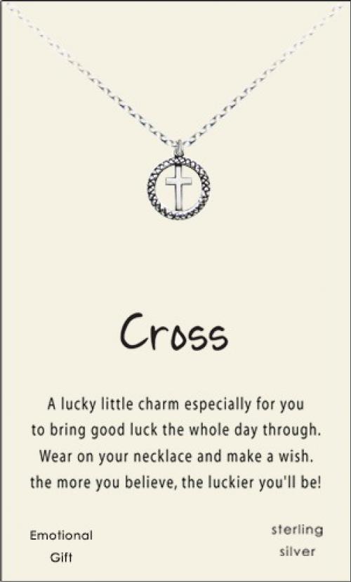 Cross silver pendant