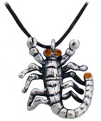 The scorpion pendant