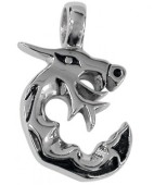 The dragon biker pendant