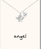 Angel pendant necklace