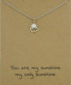 The happy sunshine pendant necklace
