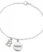Be Happy Charm Bracelet