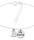 Be My Friend Charm Bracelet