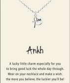 Ankh silver pendant