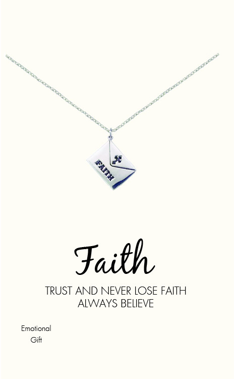 Faith Pendant Necklace