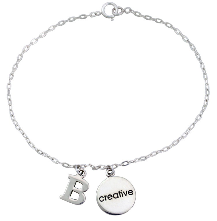 Be Creative Charm Bracelet