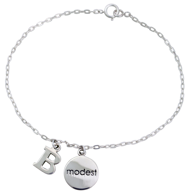 Be Modest Charm Bracelet