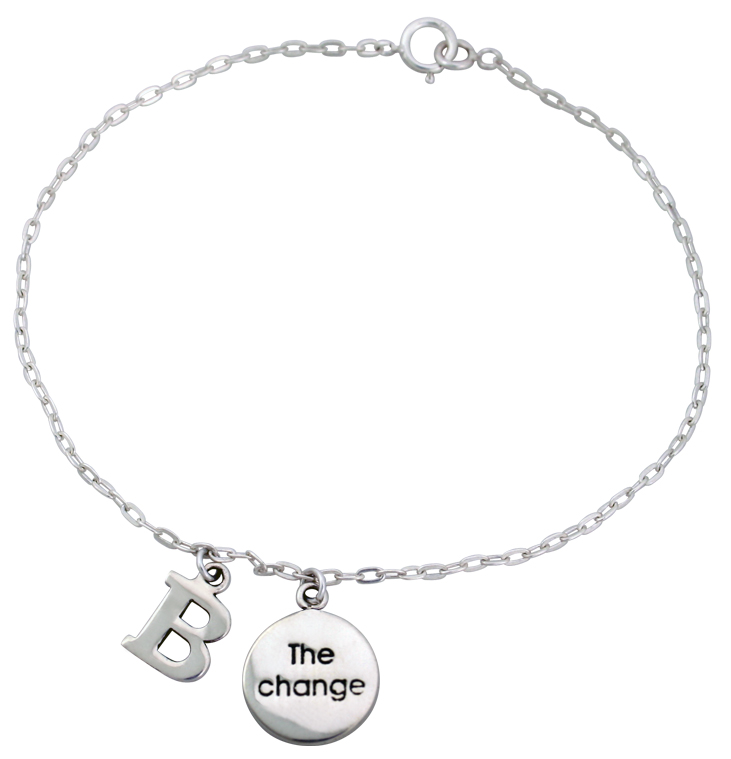 Be the Change Charm Bracelet