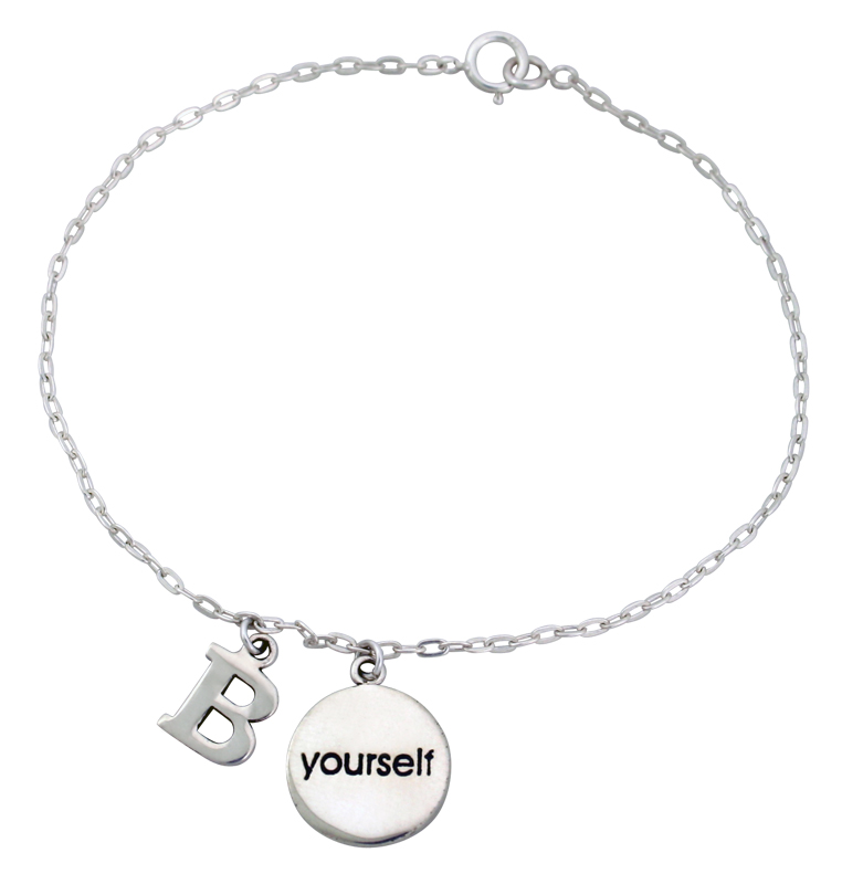 Be Yourself Charm Bracelet