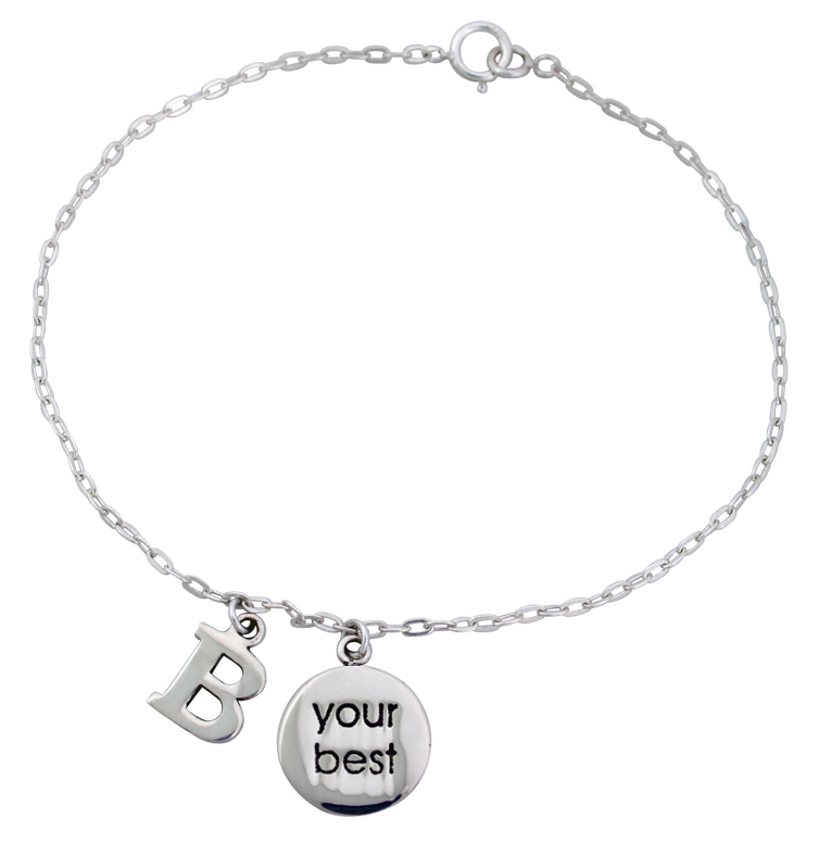Be Your Best Charm Bracelet