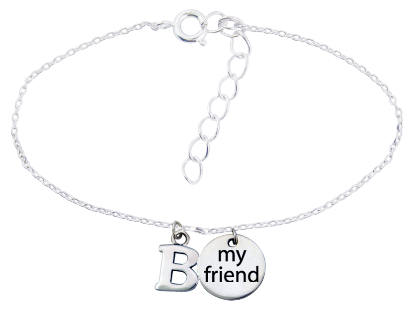 Be My Friend Charm Bracelet